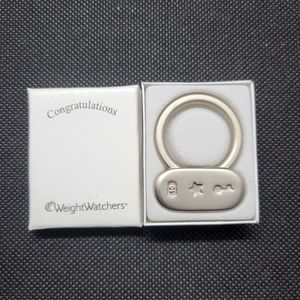 Weight Watchers 10lb Loss Keychain Ring